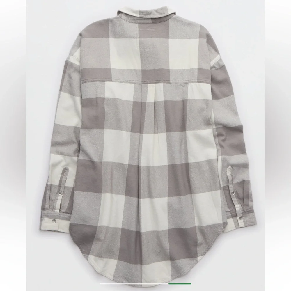 Aerie Anytime Fave Flannel Shirt - Picture 2 of 4
